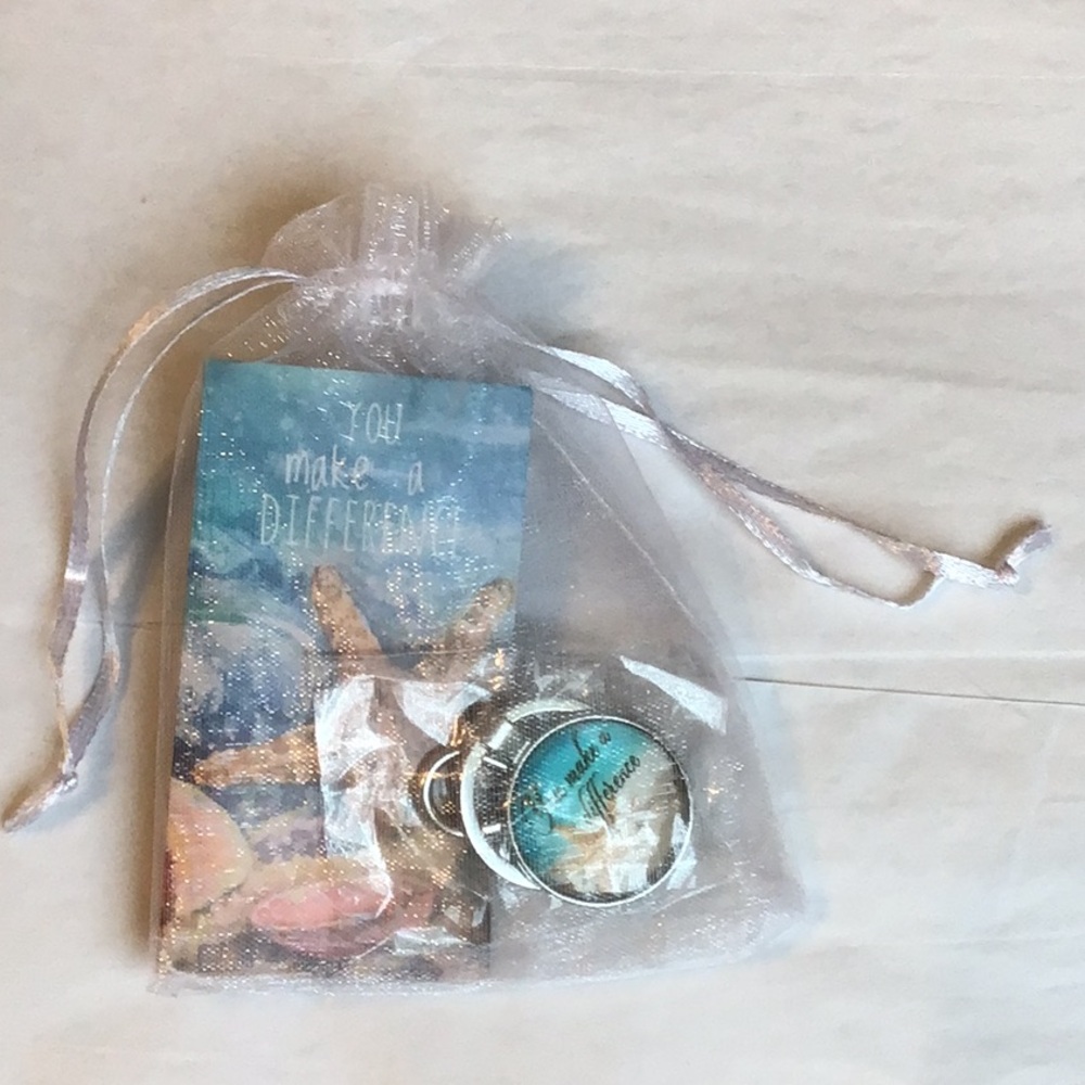 You Make a Difference Keychain/Accessory Clip Gift Set, 3 Pieces